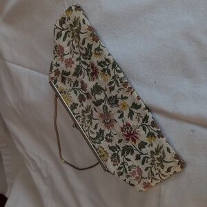 Vintage Goldeo Tapestry Clutch